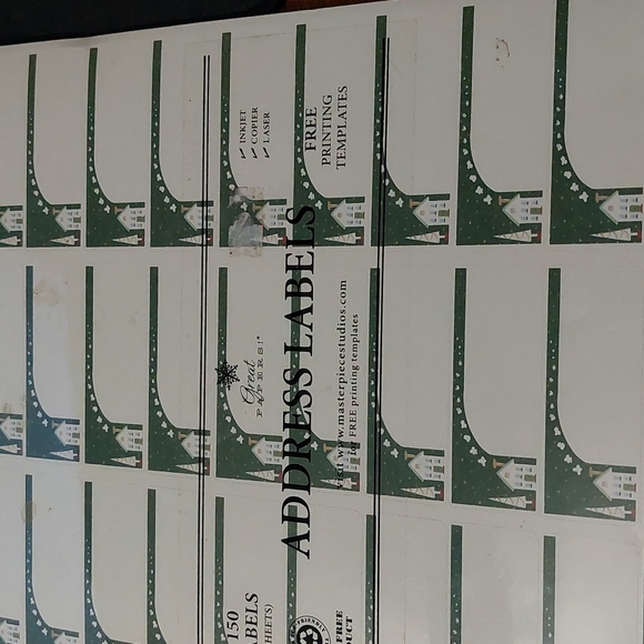 Address Labels  5 packs of 150 ea - Picture 2 of 7